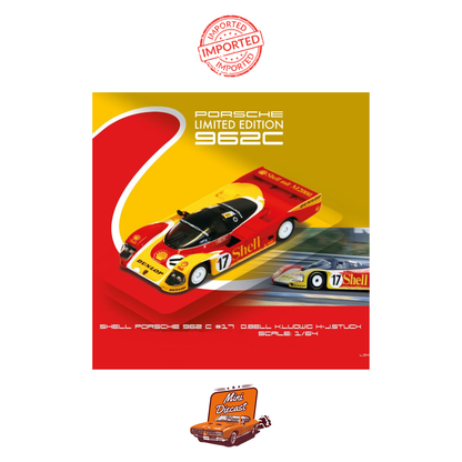 Spark Model Shell Porsche 962 C #17 (Sealed / Imported)