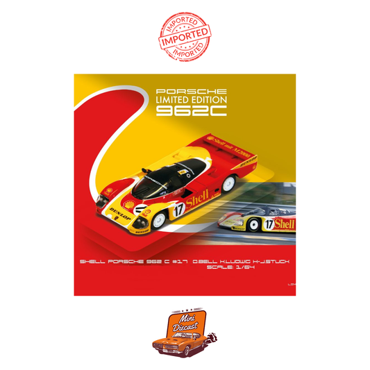 Spark Model Shell Porsche 962 C #17 (Sealed / Imported)