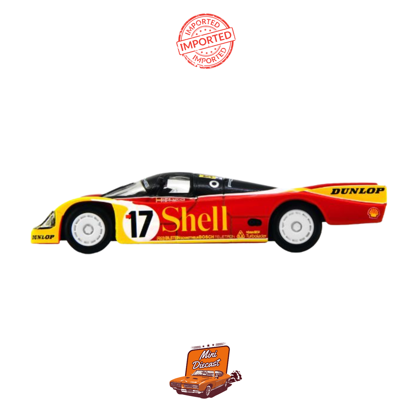 Spark Model Shell Porsche 962 C #17 (Sealed / Imported)