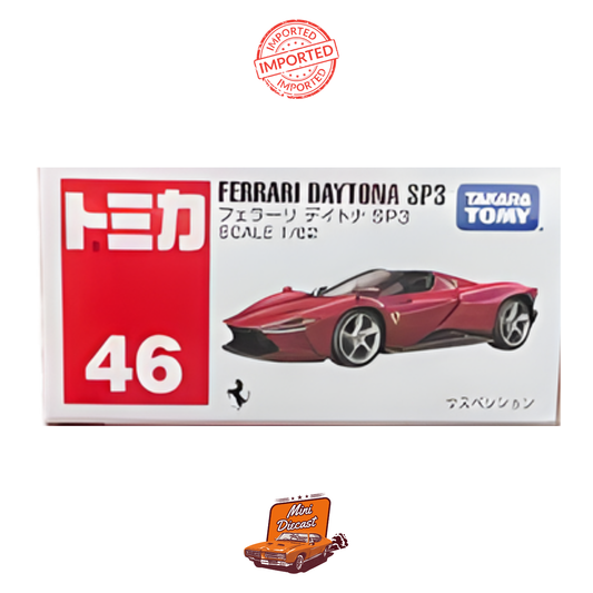 Takara Tomy Tomica 46 Ferrari Daytona SP3 (Sealed / Imported)