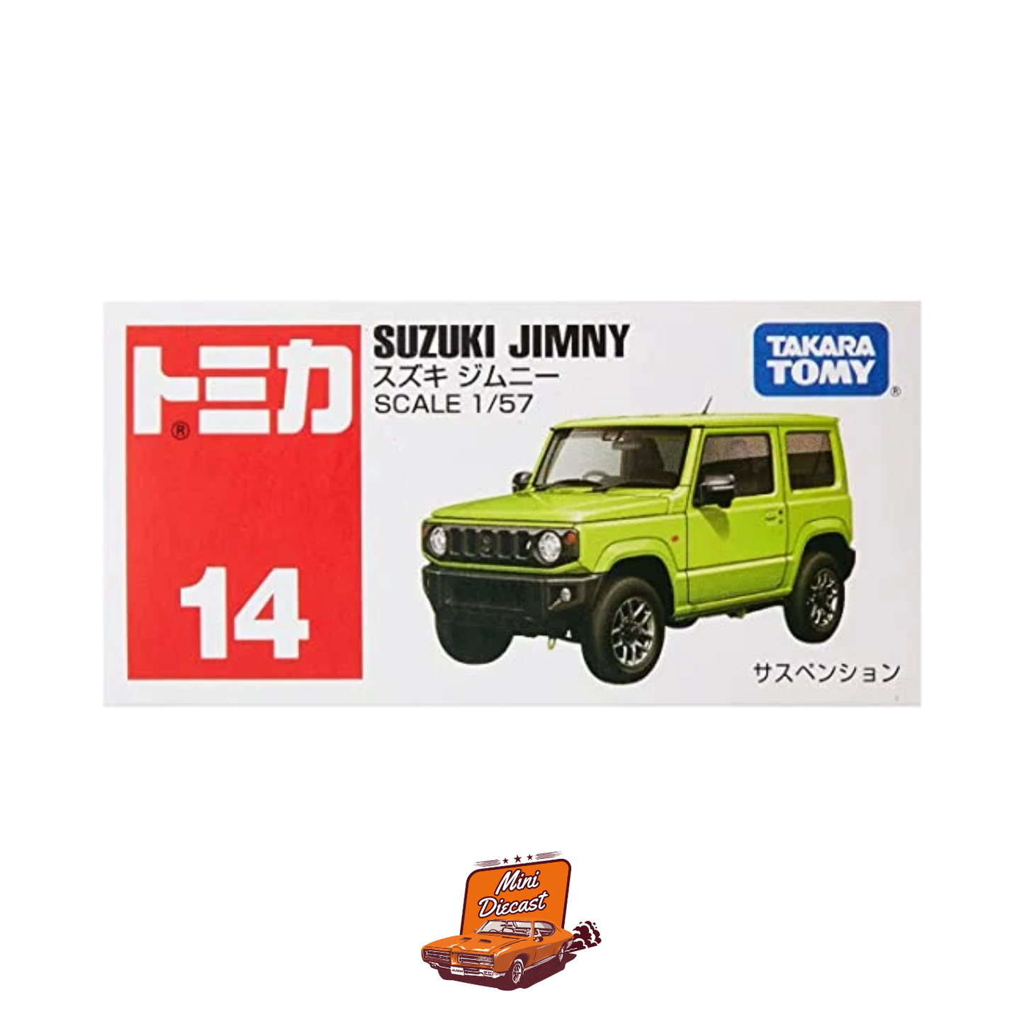 Takara Tomy Tomica No.14 – Suzuki Jimny