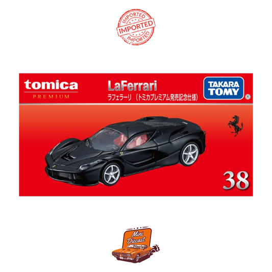 Takara Tomy Tomica Premium 38 LaFerrari Black (Sealed / Imported)