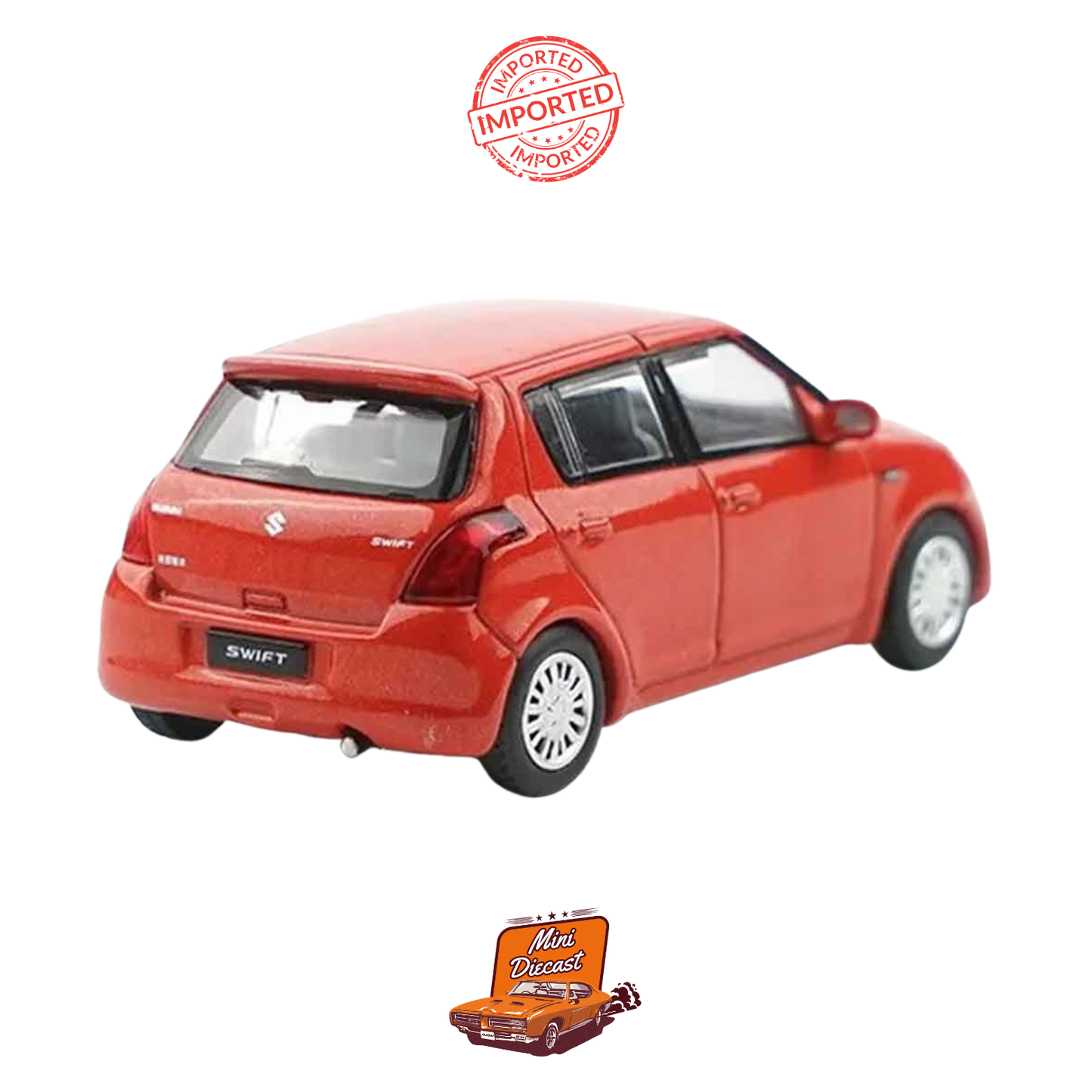 XCartoys 1:64 Suzuki Swift Gen 1 – Red Diecast Model (Y36-01) Imported