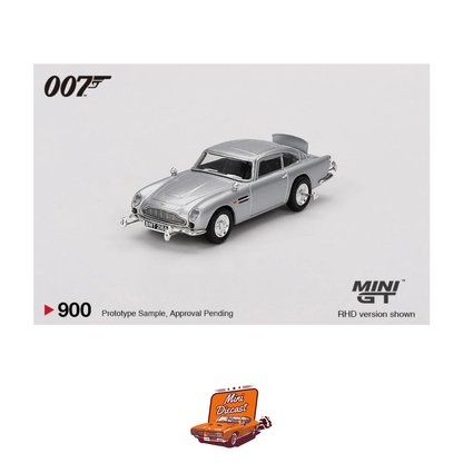 Mini GT – James Bond 007 “Goldfinger” Aston Martin DB5 (Blister Pack)