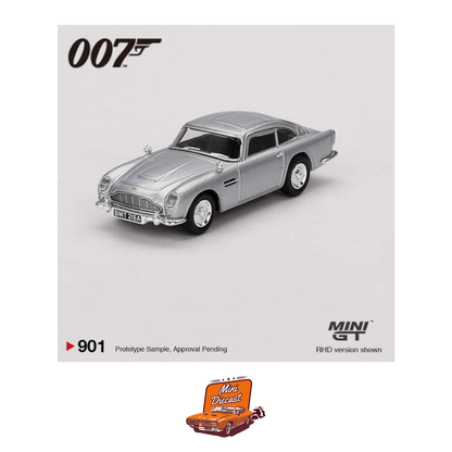 Mini GT – James Bond 007 “Thunderball” Aston Martin DB5 (Blister Pack)