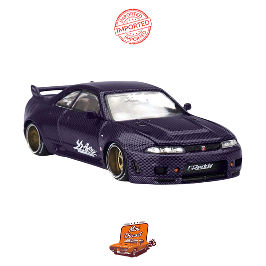 Mini GT #163: Kaido House Nissan Skyline GT-R (R33) Active Carbon R V2 (Sealed / Imported)