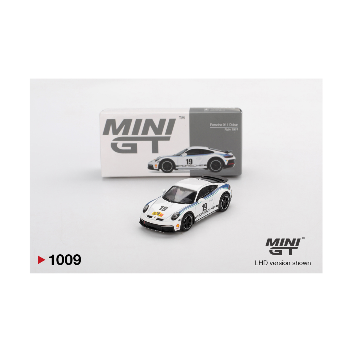 Mini GT #1009 Porsche 911 Dakar Rally 1974