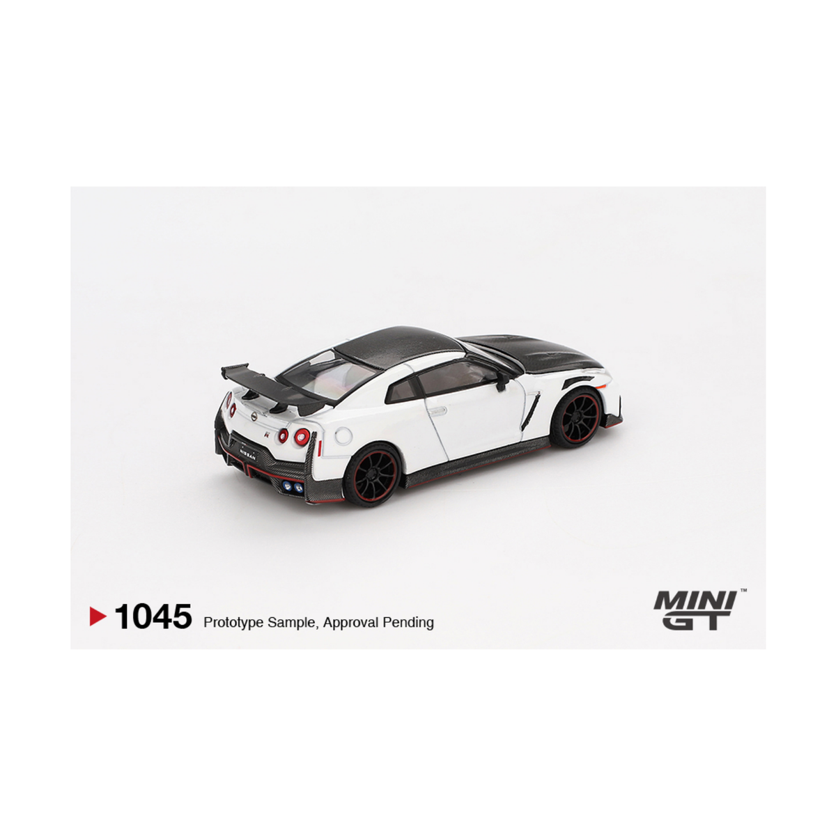 Mini GT #1045 Nissan GT-R Nismo 2024 White Pearl Blister Pack