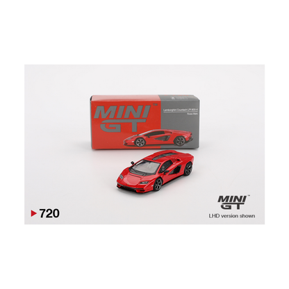 Mini GT #720 Lamborghini Countach LPI 800-4 Rosso Mars