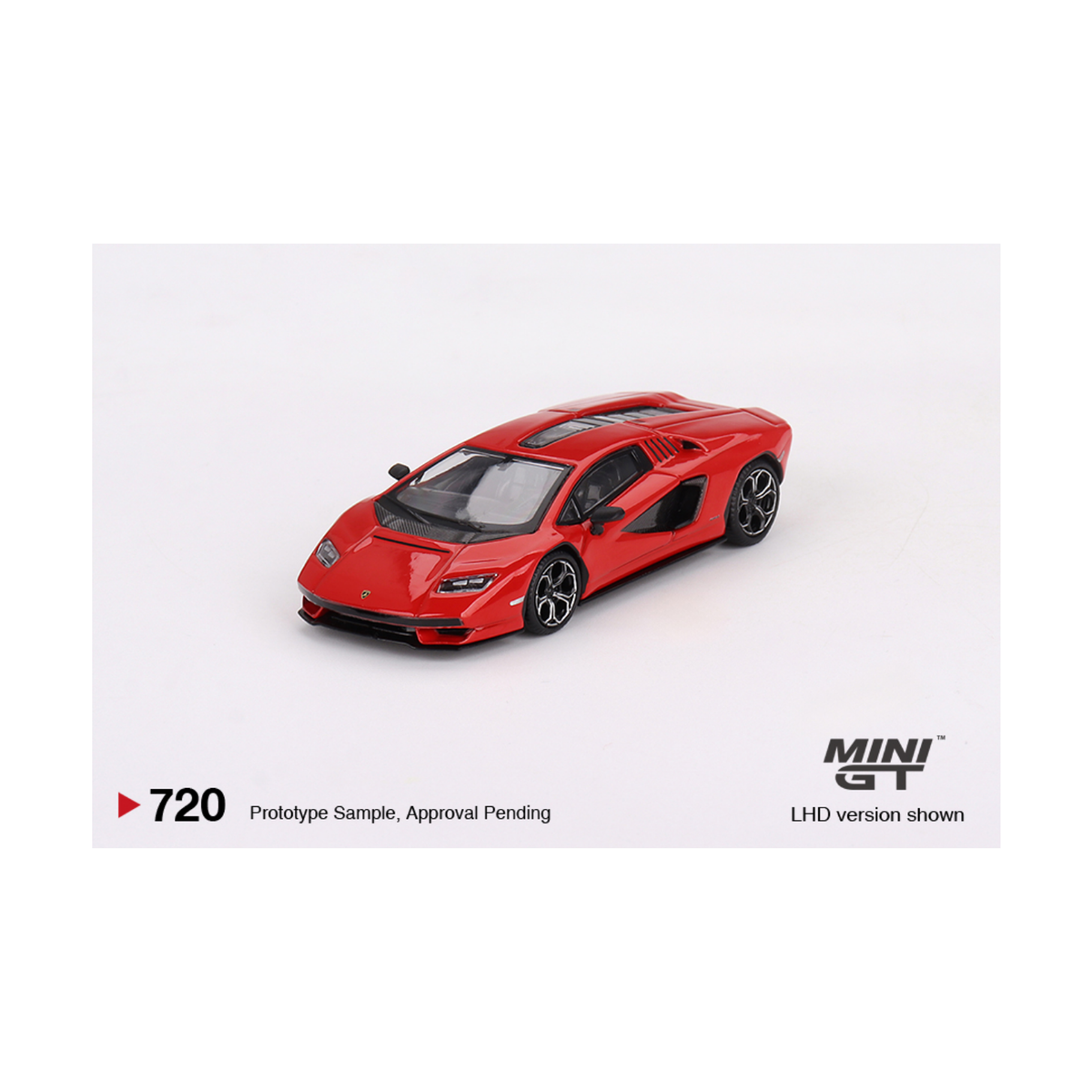 Mini GT #720 Lamborghini Countach LPI 800-4 Rosso Mars