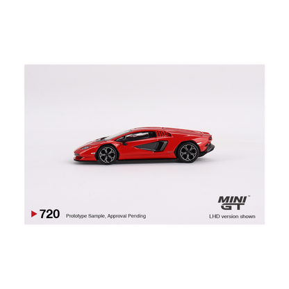 Mini GT #720 Lamborghini Countach LPI 800-4 Rosso Mars