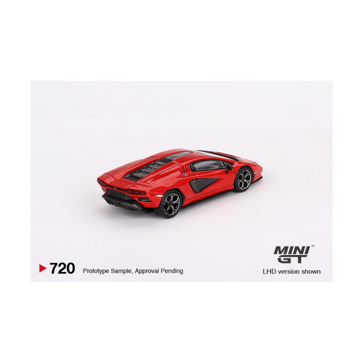 Mini GT #720 Lamborghini Countach LPI 800-4 Rosso Mars
