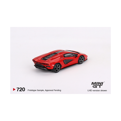 Mini GT #720 Lamborghini Countach LPI 800-4 Rosso Mars