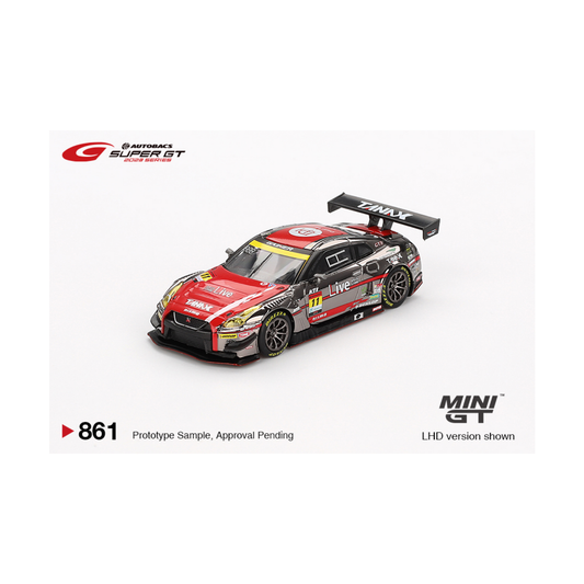 Mini GT #861 Nissan GT-R NISMO GT3 #11 "GAINER TANAX GT-R" GAINER 2023 Blister Pack
