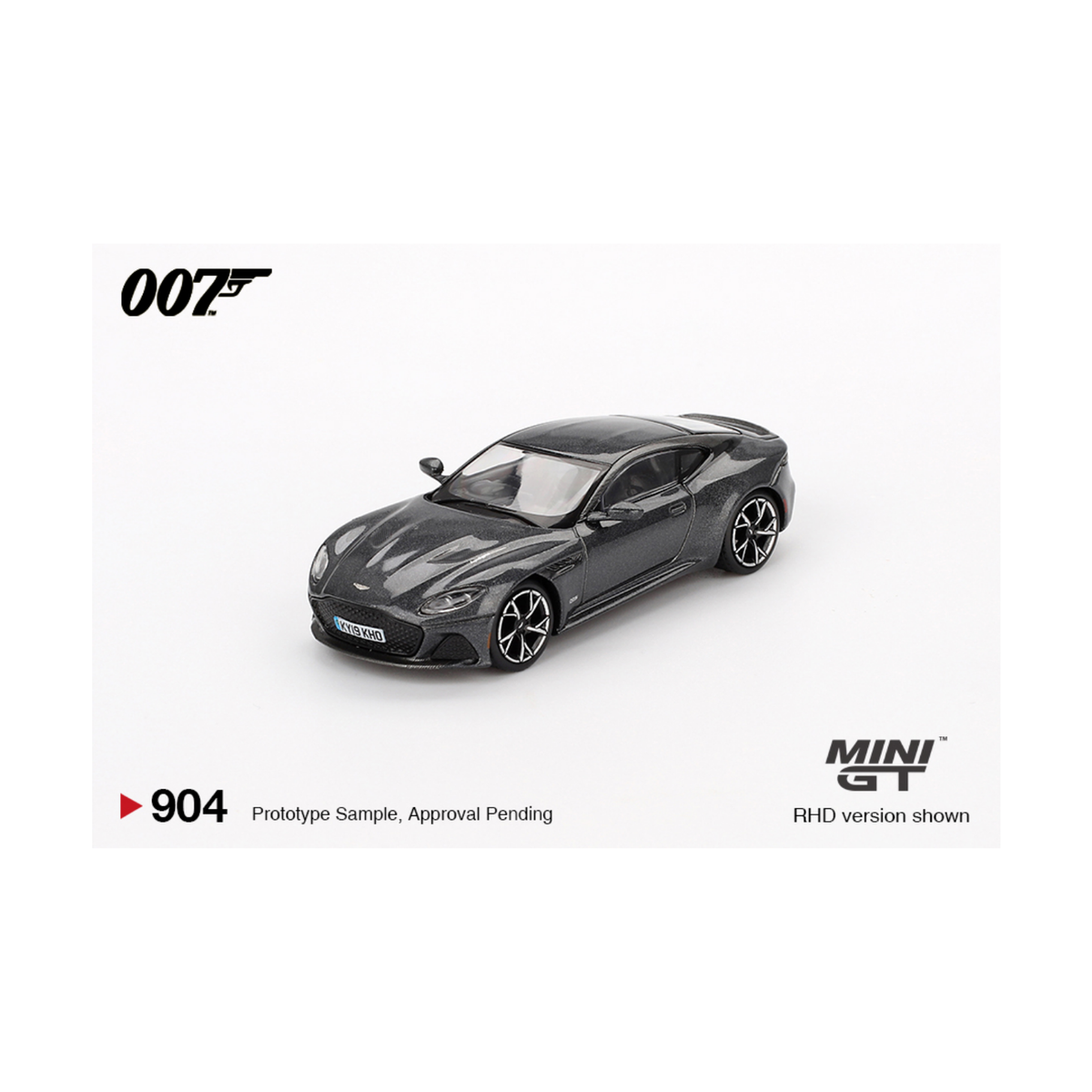 Mini GT #904 Aston Martin DBS “No Time To Die” 007 James Bond (Simplified Chinese)