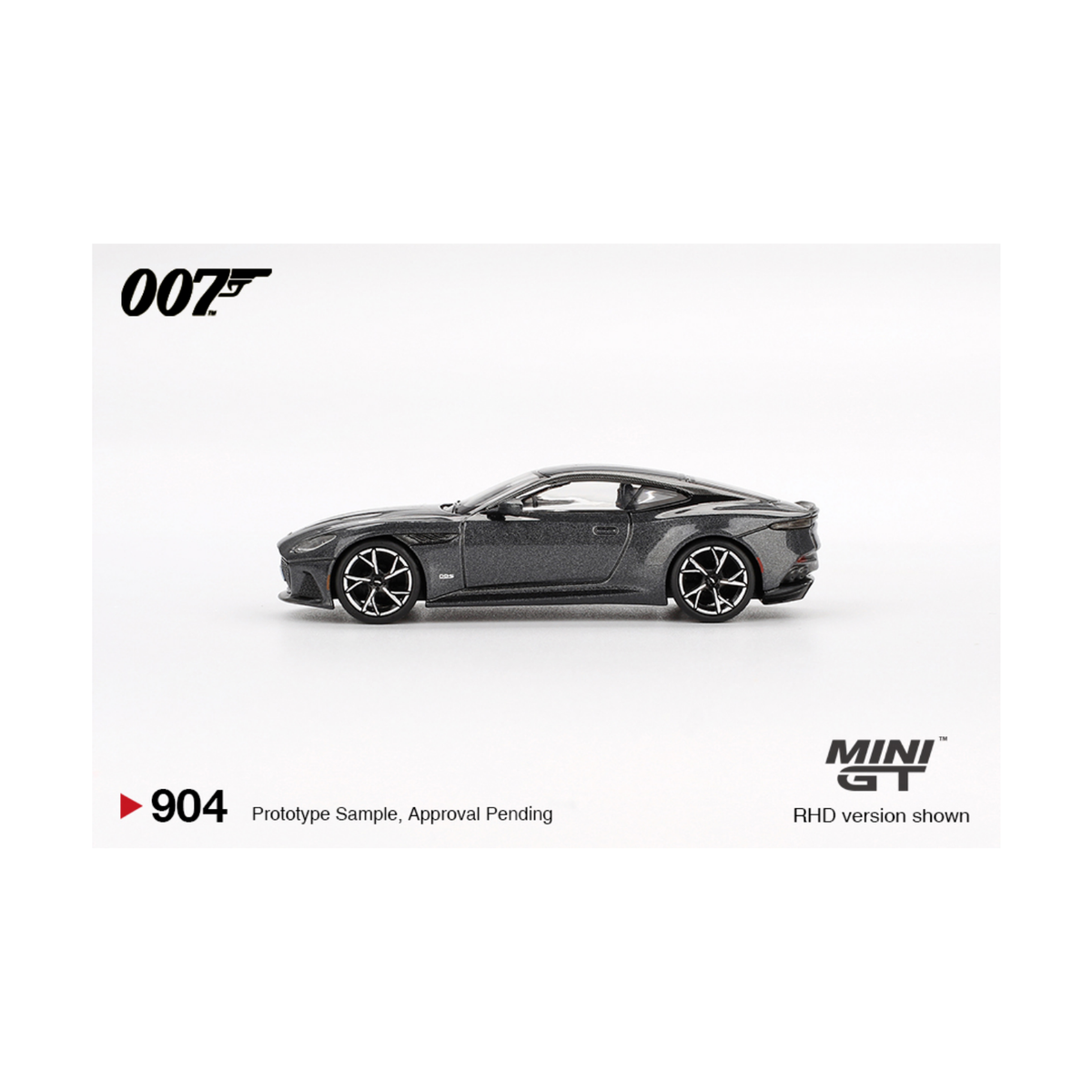 Mini GT #904 Aston Martin DBS “No Time To Die” 007 James Bond (Simplified Chinese)