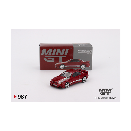 Mini GT #987 Nissan Skyline GT-R (R32) VeilSide Combat C-I Gem Red