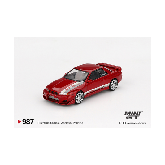 Mini GT #987 Nissan Skyline GT-R (R32) VeilSide Combat C-I Gem Red