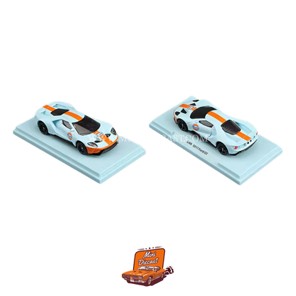 CCA 2017 Ford GT Gulf Livery (With Acrylic Case)