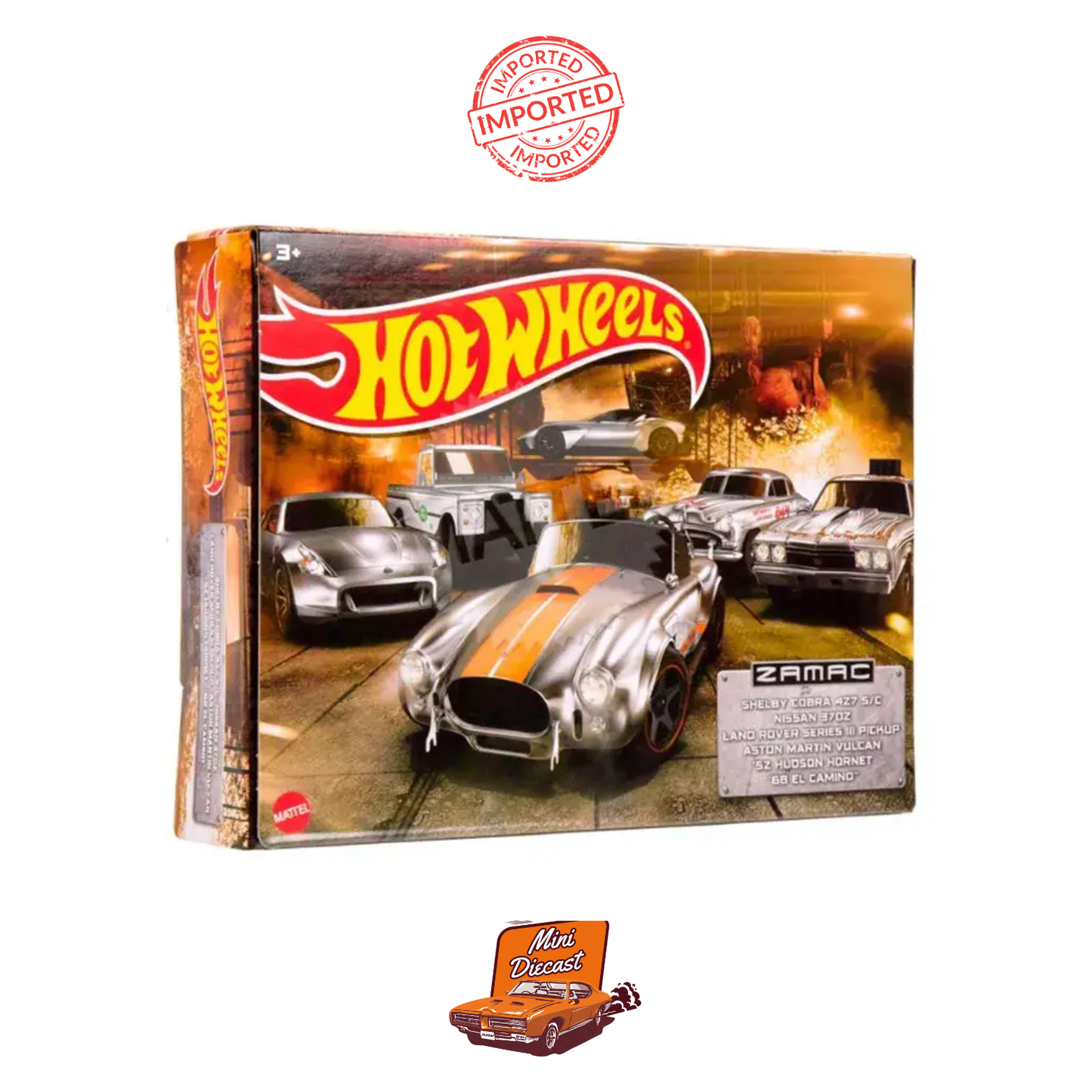 Hot Wheels ZAMAC 6-Pack (Sealed / Imported)