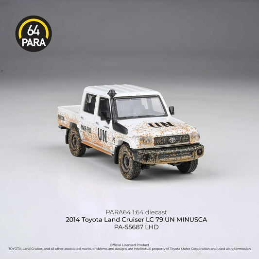 PARA64 Toyota Land Cruiser LC79 UN MINUSCA 2014 White