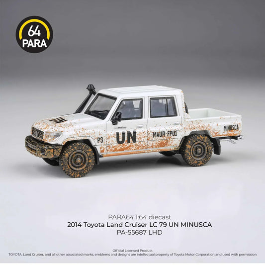 PARA64 Toyota Land Cruiser LC79 UN MINUSCA 2014 White
