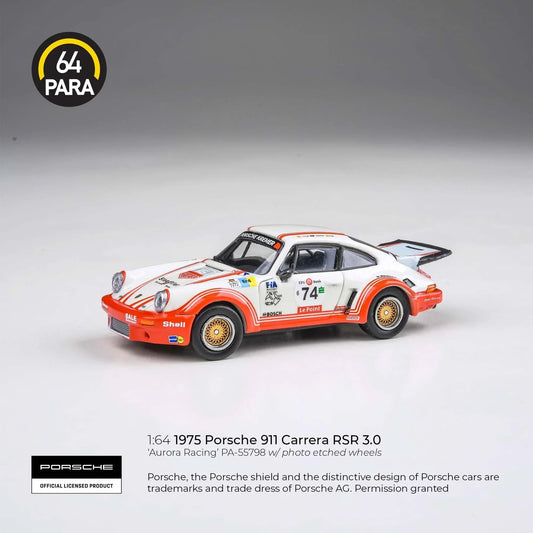PARA64 Porsche 911 Carrera RSR 3.0 Aurora Racing White