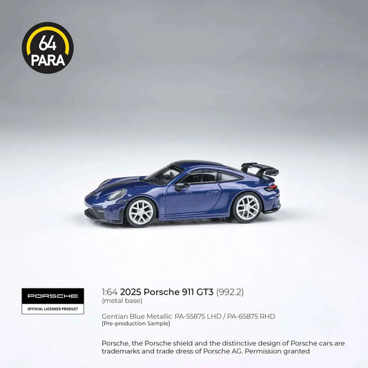 PARA64 Porsche 911 GT3 (992.2) 2025 Blue