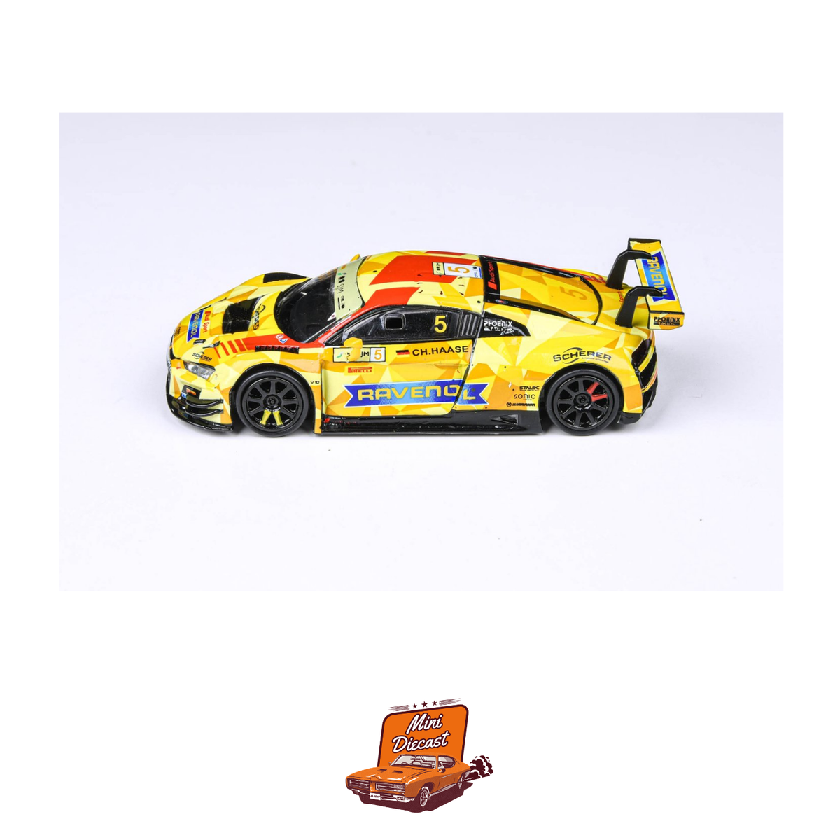 PARA64 Audi R8 LMS 2019 FIA Macau GT Team Phoenix #5 (1:64 Scale)