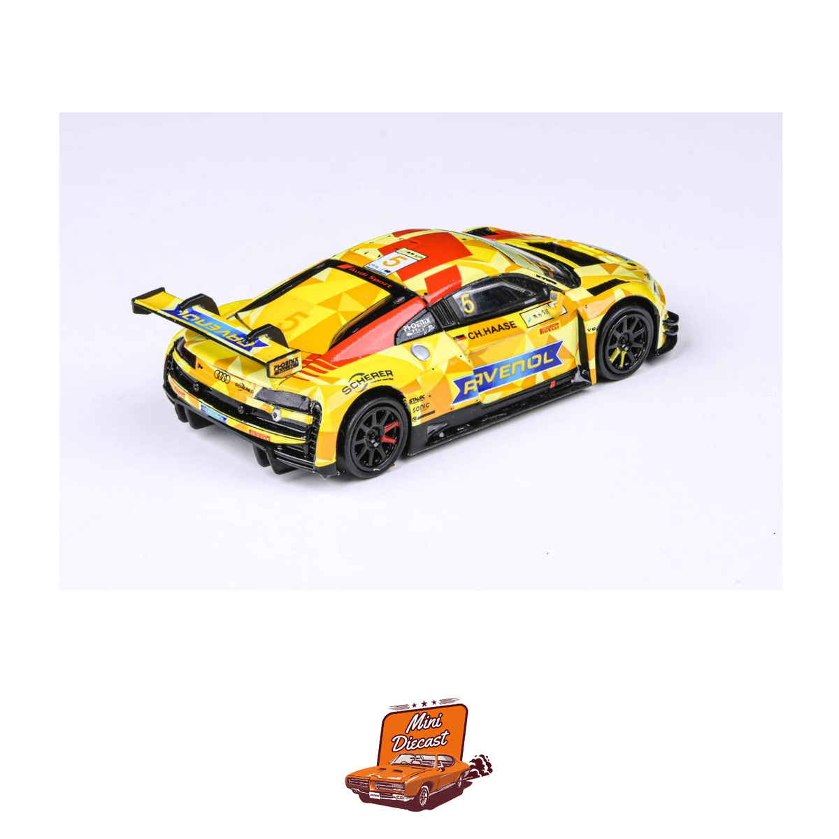 PARA64 Audi R8 LMS 2019 FIA Macau GT Team Phoenix #5 (1:64 Scale)