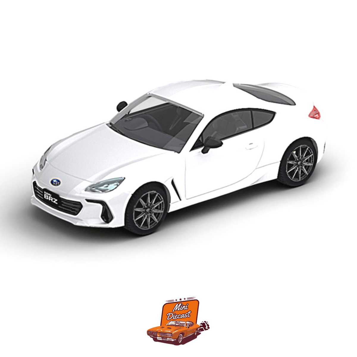 Pop Race Subaru BRZ 2022 (Crystal White)
