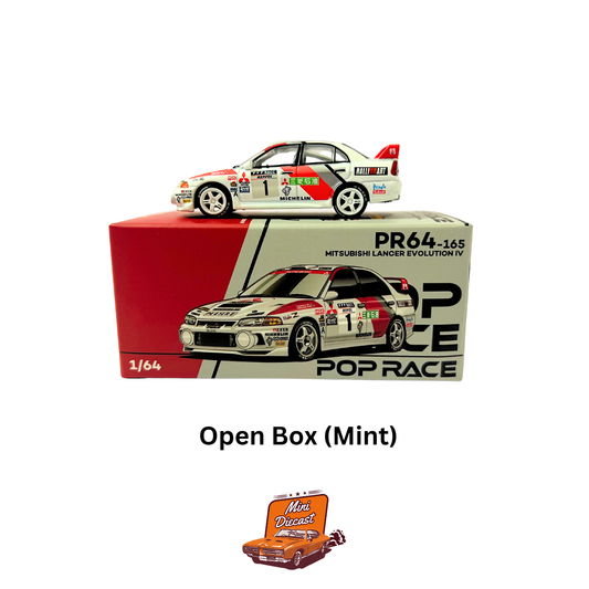 Pop Race – Mitsubishi Lancer Evolution IV PR64-165 (Unsealed / Mint Condition)