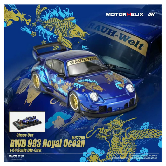 (Pre-Order) Motorhelix RWB 993 Royal Ocean (M62206)