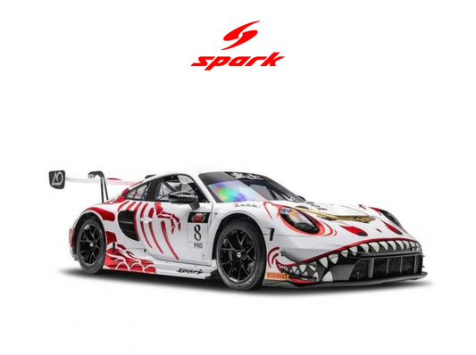 (Pre-Order) Spark Models 1:64 Porsche GT3 R No.8 AO Racing – Winner Suzuka 1000km 2026