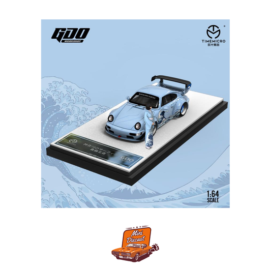 Time Micro Porsche 964 Kanagawa with Figurine (GDO640843-1)