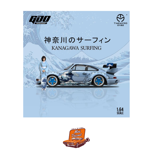 Time Micro Porsche 964 Kanagawa with Figurine (GDO640843-1)