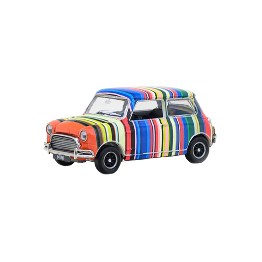 Tiny City Art Car – Coloured Stripes 1:50 Scale