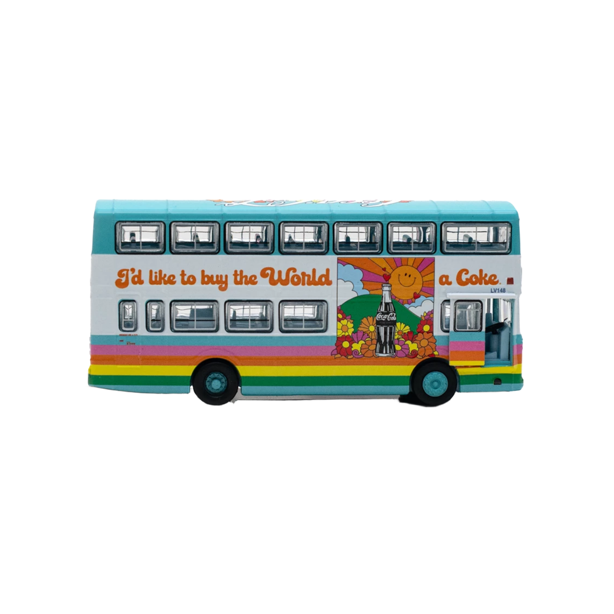 Tiny City CMB Leyland Victory Mk2 Duple MetSec (110) Coca-Cola 1:110 Scale