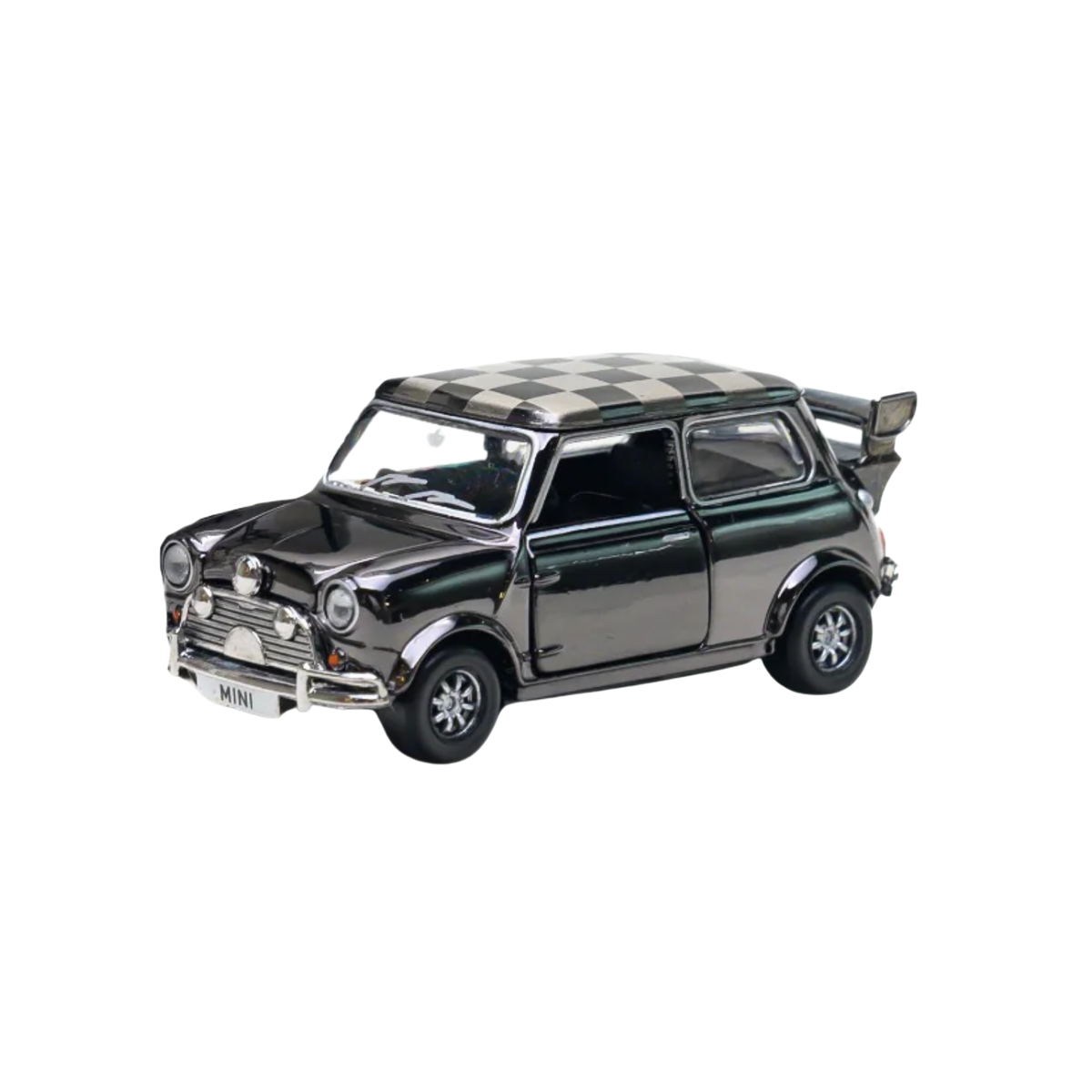 Tiny City Mini Cooper (Black Chrome Racing) 1:50 Scale