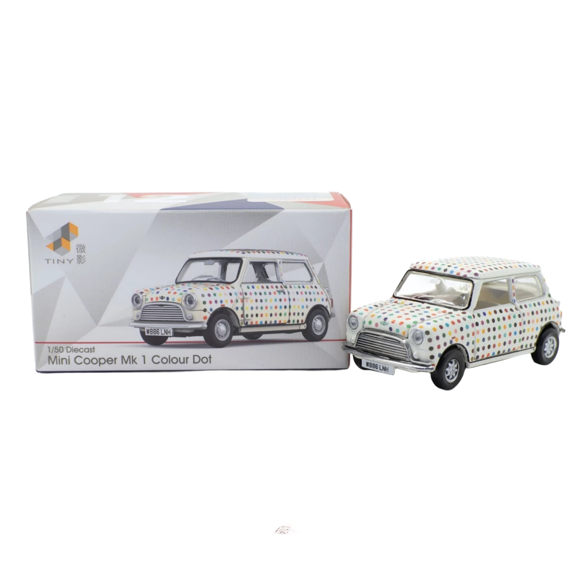 Tiny City Mini Cooper Mk 1 Colour Dot 1:50 Scale