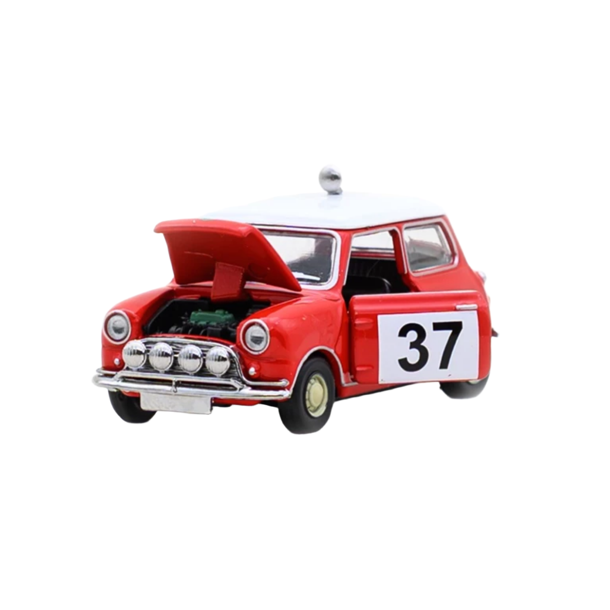 Tiny City Mini Cooper Mk 1 Red #37 1:50 Scale