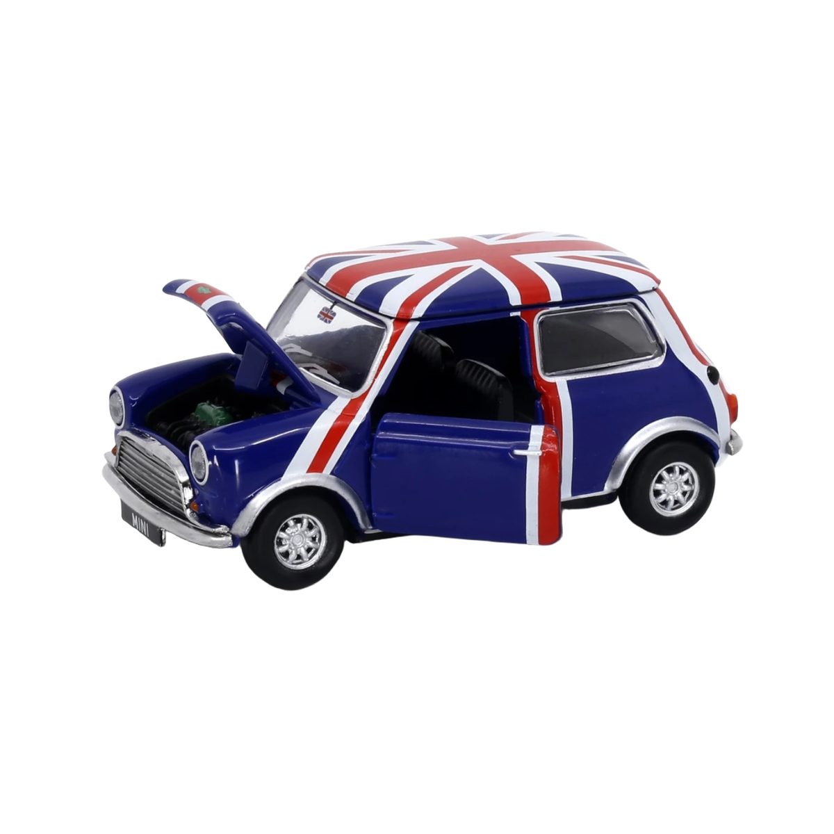 Tiny City No.02 Mini Cooper Mk Union Jack 1:50 Scale