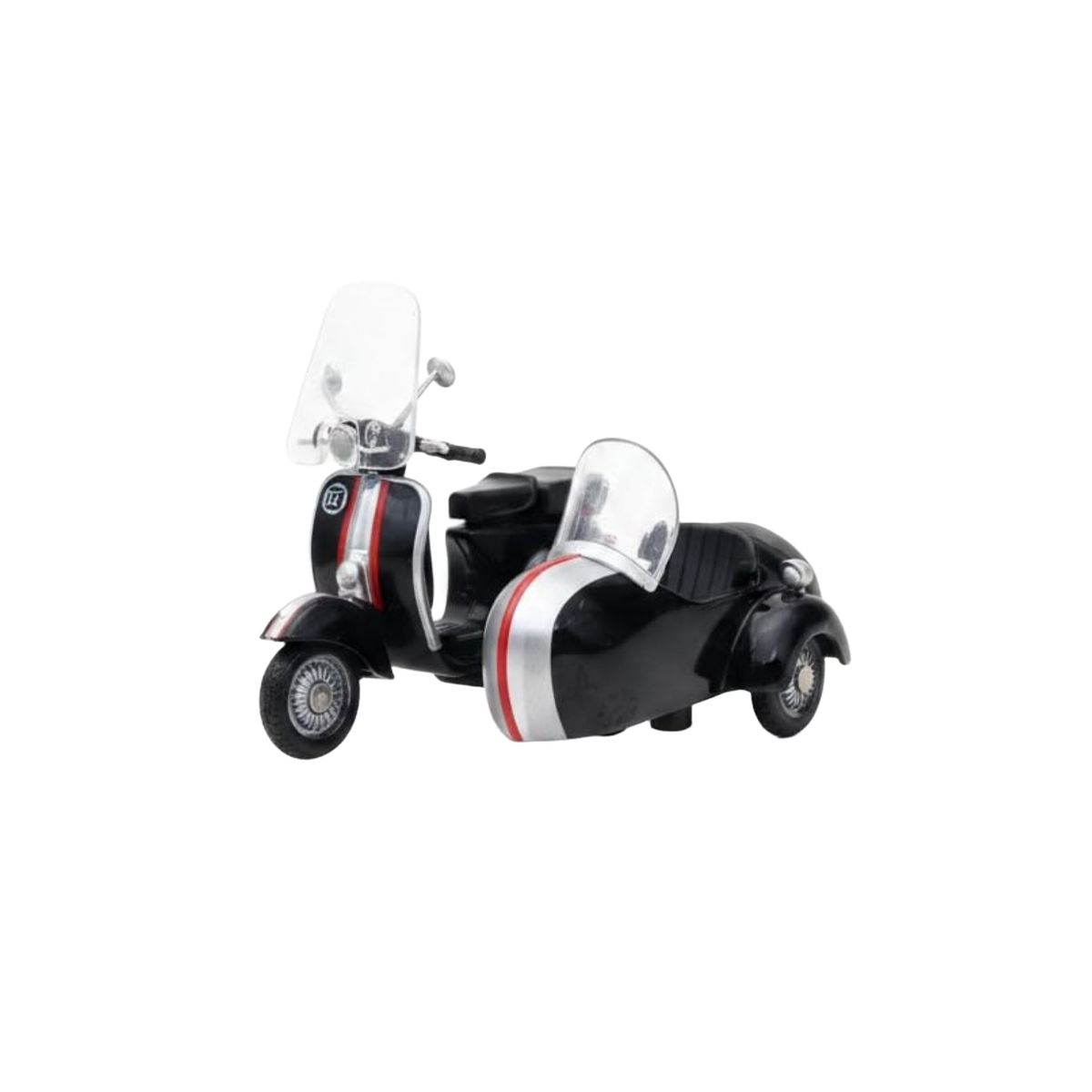 Tiny City Sidecar Scooter SF Express 1:35 Scale