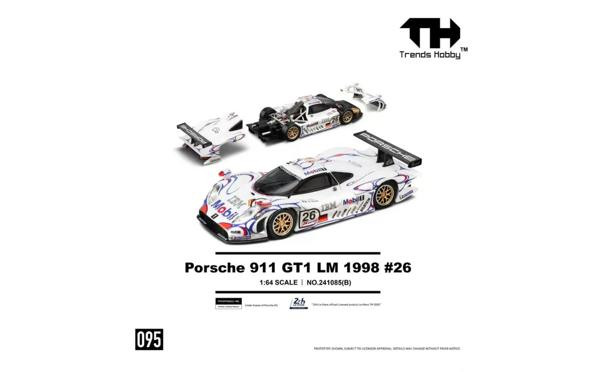 Trends Hobby Porsche 911 GT1 LM 1998