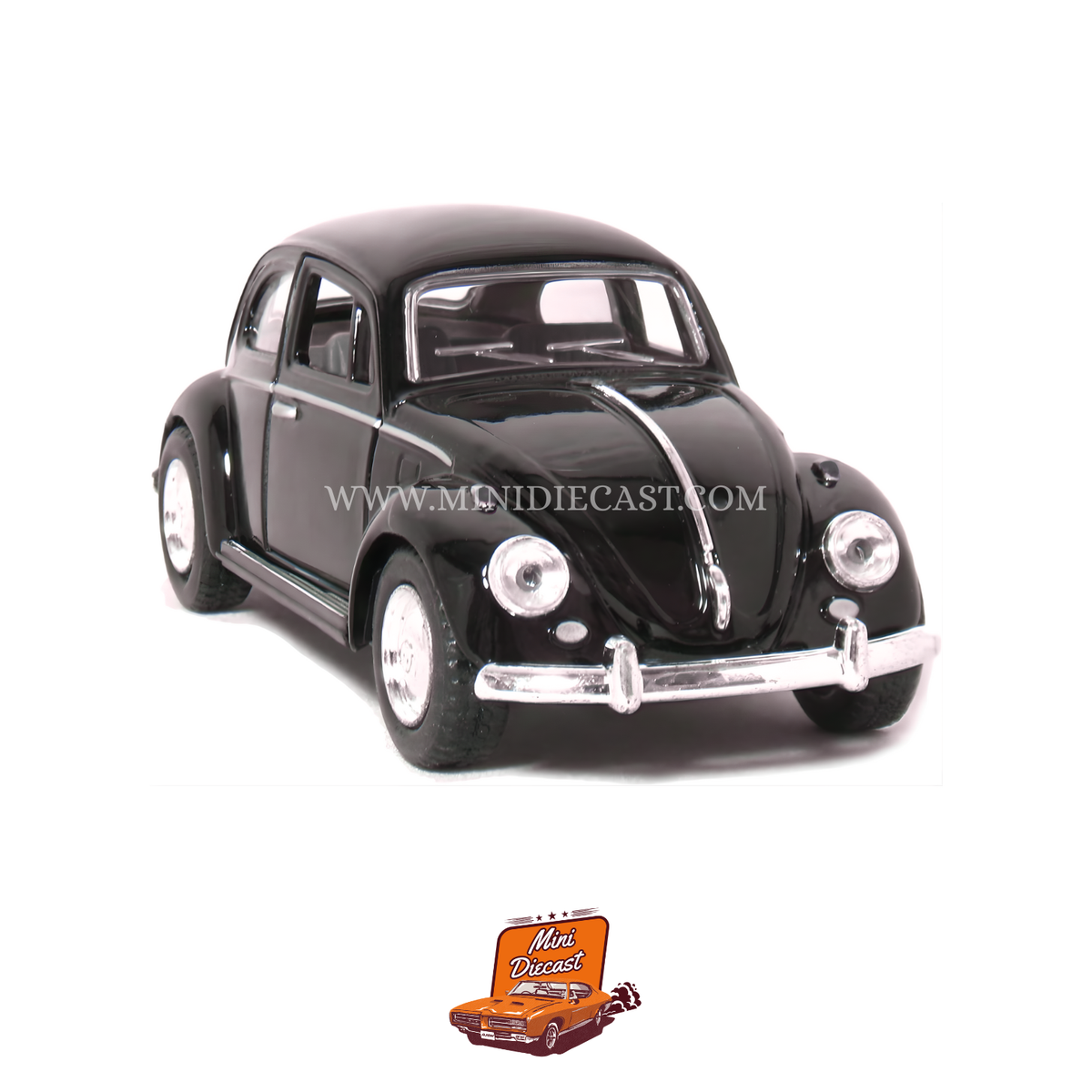 Volkswagen Classic Beetle - Black (1:32 Scale)