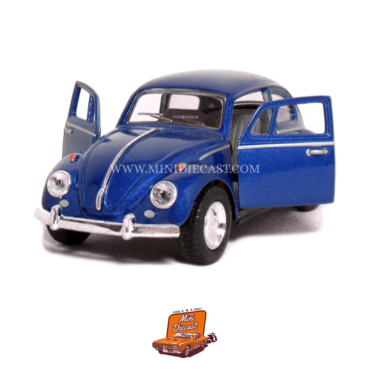 Volkswagen Classic Beetle - Blue (1:32 Scale)